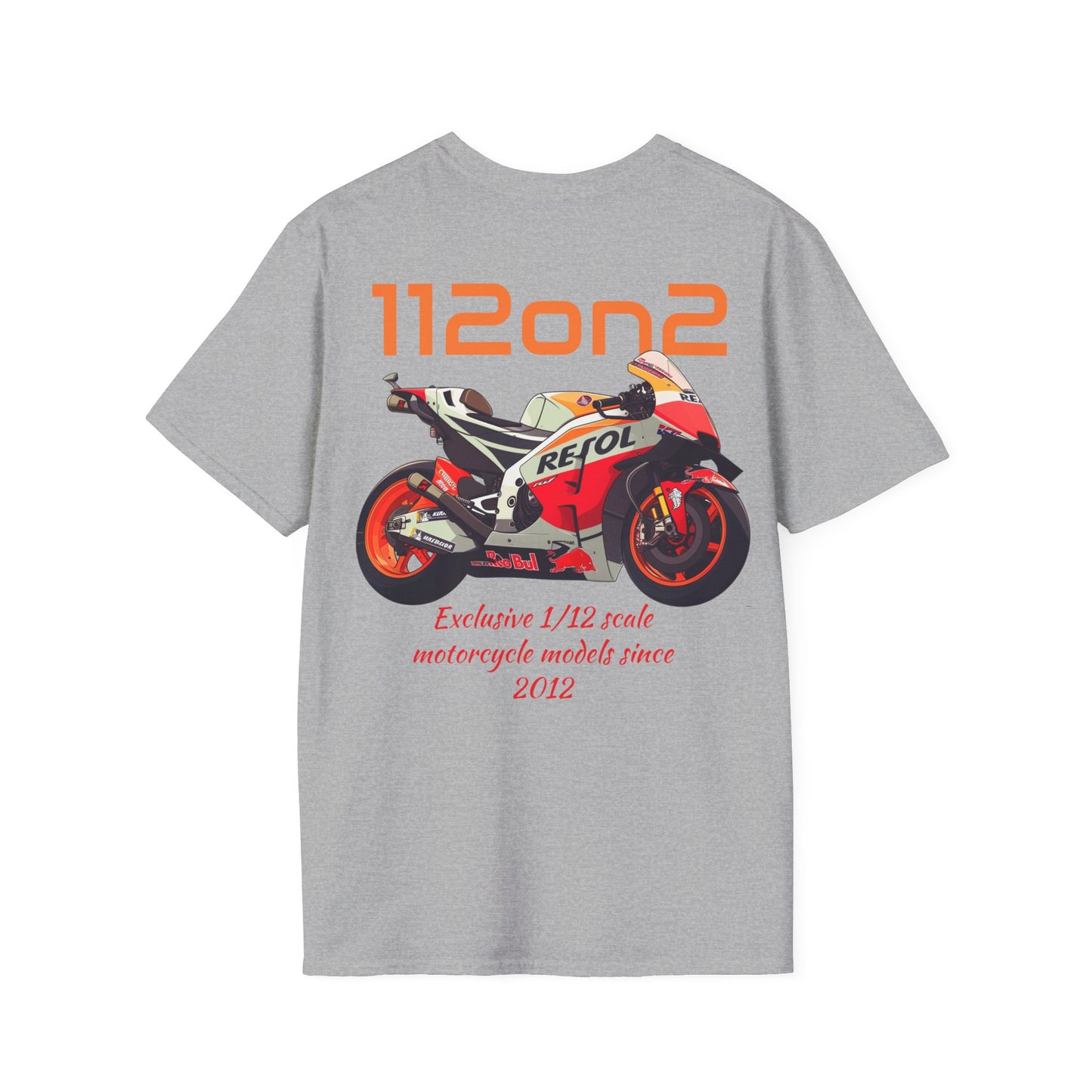112on2 T-Shirt Cartoon Racing Motorcycle Model V2