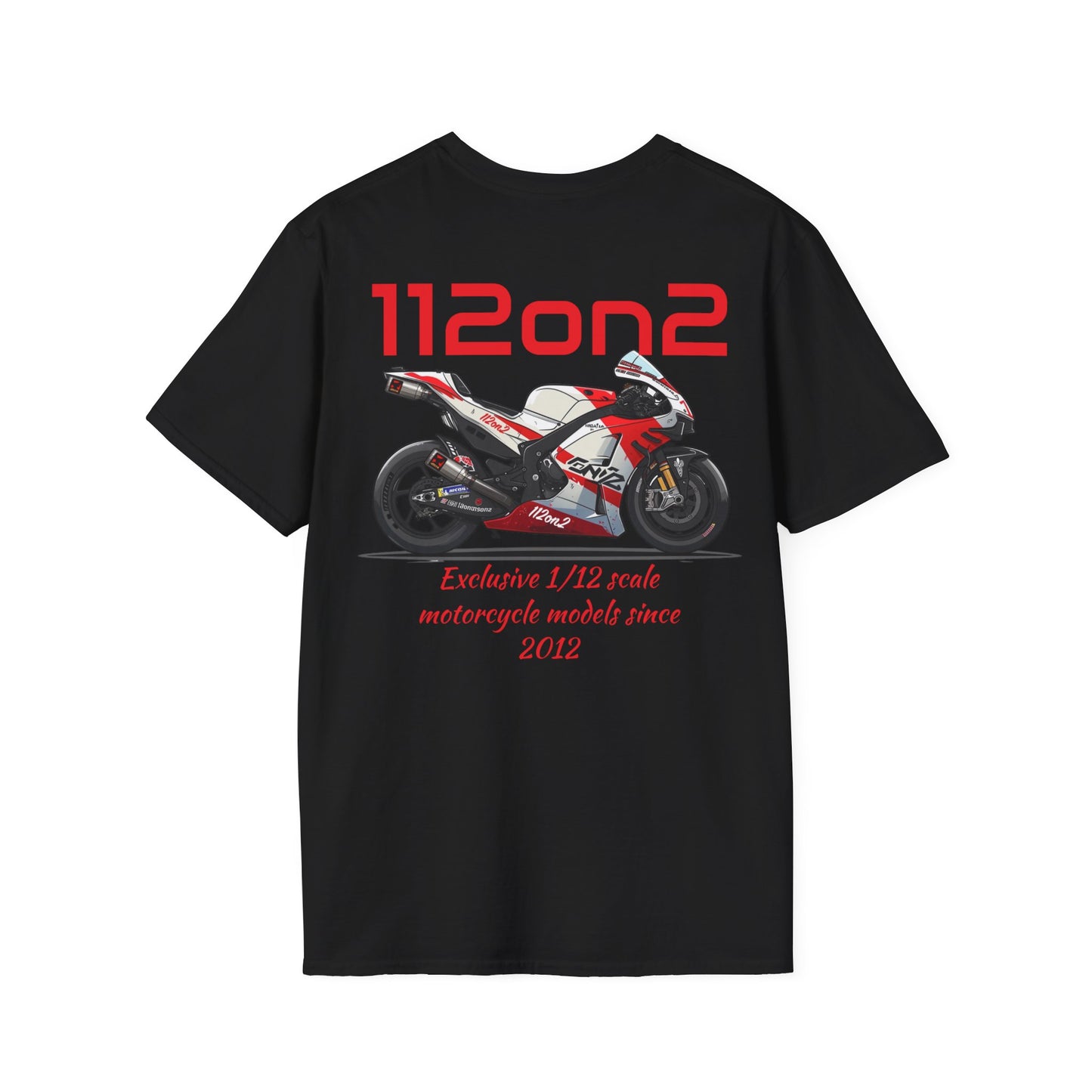 112on2 T-Shirt Cartoon Racing Motorcycle Model V1