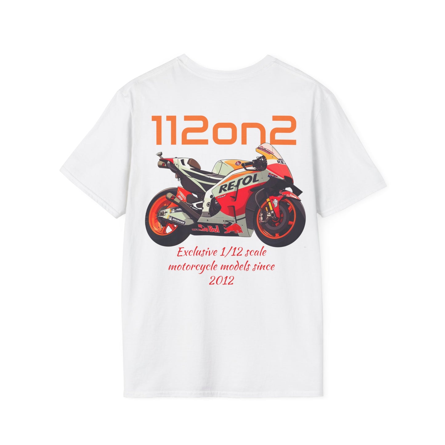 112on2 T-Shirt Cartoon Racing Motorcycle Model V2